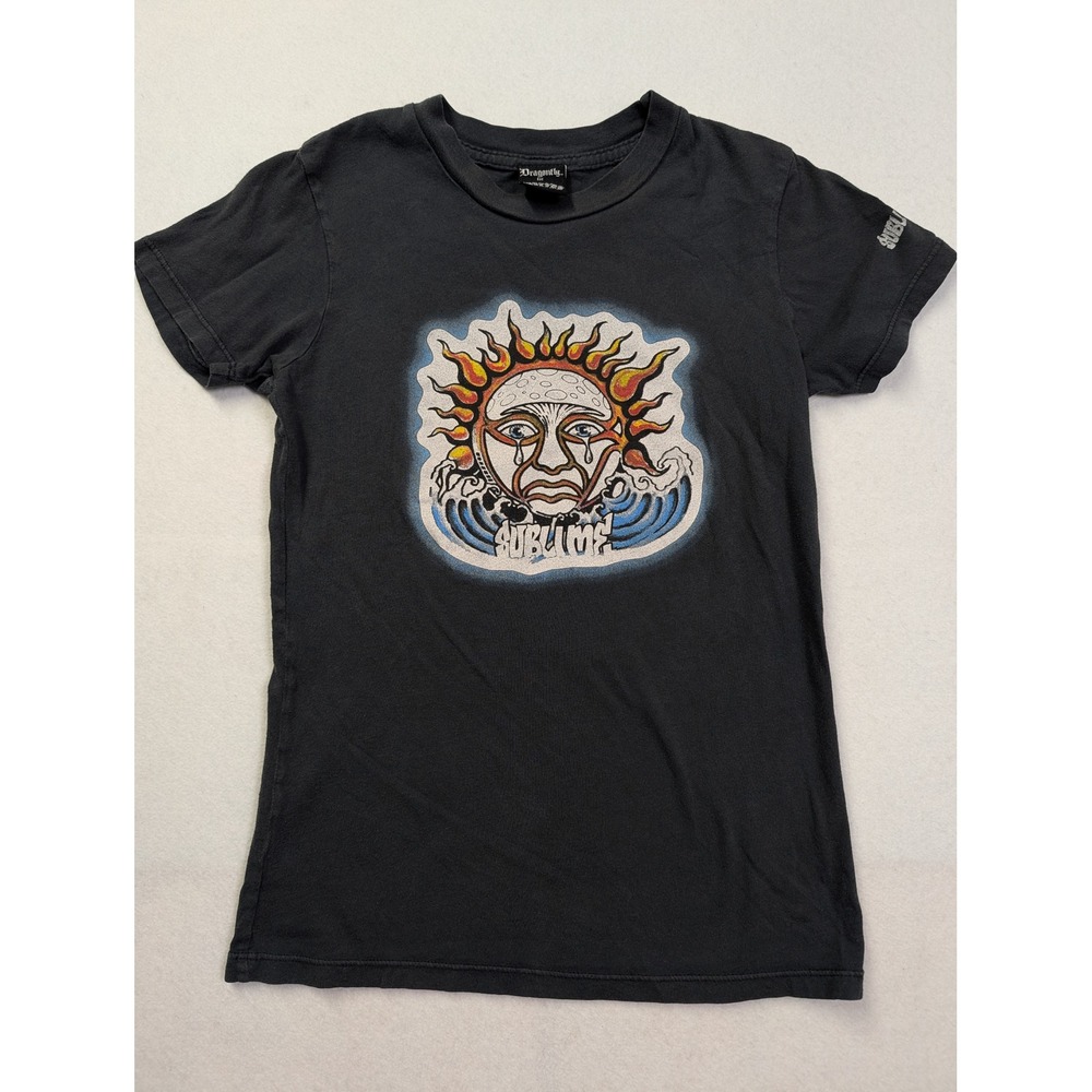 Dragonfly‎ Sublime T Shirt Large 2005 Band Graphic Tee Black Youth